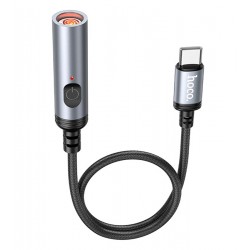 Запальничка кабель Type-C Hoco UA30 mini cigarette lighter UA30 (black) Запальничка кабель Type-C Hoco UA30 mini cigarette lighter UA30 (black)