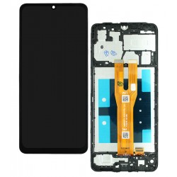 Дисплей для Samsung A065F Galaxy A06 (2024), чорний, з сенсорним екраном, з рамкою, High quality Дисплей для Samsung A065F Galaxy A06 (2024), чорний, з сенсорним екраном, з рамкою, High quality