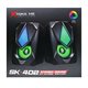 Колонки компьютерные Xtrike Me SK-402 RGB Backlight, USB, 2*3Вт, черные