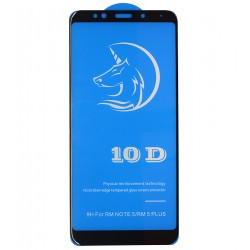 Защитное стекло для Xiaomi Redmi 5 Plus, 3D, Titanium, черное