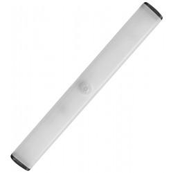 LED светильник 020-3 с датчиком движения, аккумулятором, в алюминиевом корпусе, 20 см, 3W