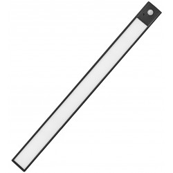 LED світильник 80-4B з датчиком руху та освітленості, акумулятором, в алюмінієвому корпусі, 80 см, 4.5W