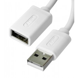 Кабель-подовжувач USB 2.0 - 0.8 м Atcom AM / AF Кабель-подовжувач USB 2.0 - 0.8 м Atcom AM / AF