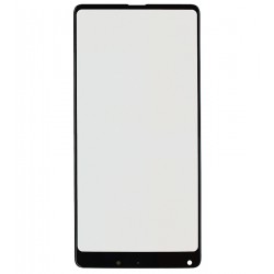 Скло корпуса для Xiaomi Mi Mix 2, з ОСА-плівкою, чорний, MDE5