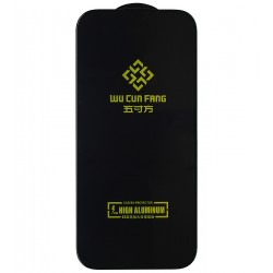 Защитное стекло для Apple iPhone 16 Pro, High Aluminum, черное