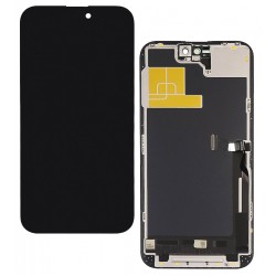 Дисплей для Apple iPhone 14 Pro Max, черный, с сенсорным экраном, с рамкой, High Quality, ZY-IN CELL
