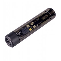 Ліхтарик брелок S1-LED+SMD(RGB), Li-Ion акумулятор, карабін, свисток, ЗП Type-C