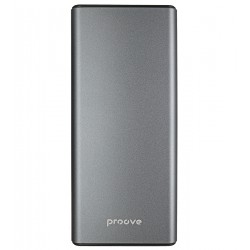 Power bank Proove Metalskin 65Вт 30000 мАч |Type-C, Micro USB, 2USB|, metal gray