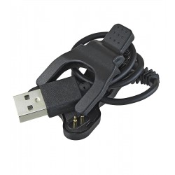 Кабель зарядки для смарт годинника універсальний, магнітний, 2 pin, 3 мм, чорний Кабель зарядки для смарт годинника універсальний, магнітний, 2 pin, 3 мм, чорний