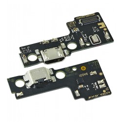 Шлейф для Xiaomi Redmi 12C, коннектора зарядки, High quality, (плата зарядки)