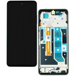 Дисплей для Realme C67 (4G), черный, с сенсорным экраном (дисплейный модуль), с темно-зеленой (Black Rock) рамкой