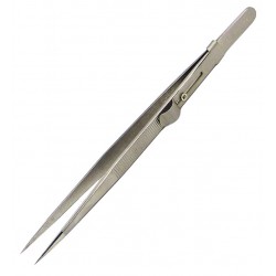 Пинцет прямой AIDA V-16A с фиксатором Пинцет прямой AIDA V-16A с фиксатором