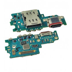 Шлейф для Samsung G990B Galaxy S21 FE 5G, коннектора зарядки, микрофона, с SIM-коннектором, оригинал (PRC), (плата зарядки) Шлейф для Samsung G990B Galaxy S21 FE 5G, коннектора зарядки, микрофона, с SIM-коннектором, оригинал (PRC), (плата зарядки)