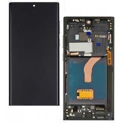 Дисплей для Samsung S908 Galaxy S22 Ultra, черный, с чёрной рамкой, High Copy, (OLED) Дисплей для Samsung S908 Galaxy S22 Ultra, черный, с чёрной рамкой, High Copy, (OLED)