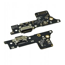 Шлейф для Nokia 3.4, мікрофона, конектора зарядки, China quality, плата зарядки
