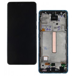 Дисплей для Samsung A525 Galaxy A52, A526 Galaxy A52 5G, синій, з рамкою, оригінал, service pack box, (GH82-25524B/GH82-25526B/GH82-25754B), origin... Дисплей для Samsung A525 Galaxy A52, A526 Galaxy A52 5G, синій, з рамкою, оригінал, service pack box, (GH82-25524B/GH82-25526B/GH82-25754B), origin...