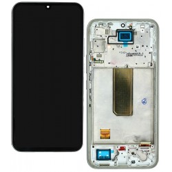 Дисплей для Samsung A346 Galaxy A34 5G, (Silver , with frame, Original (PRC)) Дисплей для Samsung A346 Galaxy A34 5G, (Silver , with frame, Original (PRC))