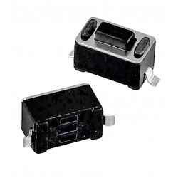 Кнопка тактовая SMD, 3 x 6 x 4,3 мм, 2pin Кнопка тактовая SMD, 3 x 6 x 4,3 мм, 2pin