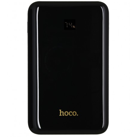 Power bank Hoco Q21, PD20W, 10000mAh, з дисплеєм, чорний