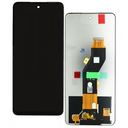 Дисплей для Tecno Spark Go (2024), BG6, з сенсорним екраном (дисплейний модуль), чорний, оригінал (переклеєне скло) Дисплей для Tecno Spark Go (2024), BG6, з сенсорним екраном (дисплейний модуль), чорний, оригінал (переклеєне скло)
