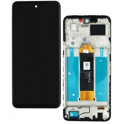 Дисплей для HMD Vibe, с сенсорным экраном (дисплейный модуль), черный, с рамкой