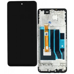 Дисплей для Realme C65 5G, чорний, з сенсорним екраном (дисплейний модуль), з рамкою Дисплей для Realme C65 5G, чорний, з сенсорним екраном (дисплейний модуль), з рамкою