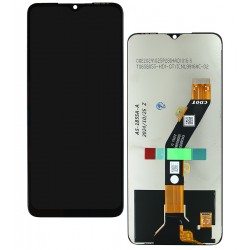 Дисплей для Tecno Spark 10 (KI5q), з сенсорним екраном (дисплейний модуль), чорний, оригінал (переклеєне скло) Дисплей для Tecno Spark 10 (KI5q), з сенсорним екраном (дисплейний модуль), чорний, оригінал (переклеєне скло)