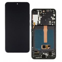 Дисплей для Samsung S906 Galaxy S22 Plus 5G, черный, с рамкой, High Copy, (OLED) Дисплей для Samsung S906 Galaxy S22 Plus 5G, черный, с рамкой, High Copy, (OLED)