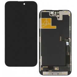 Дисплей для Apple iPhone 14 Pro Max, черный, с сенсорным экраном, с рамкой, High Quality, DD-OLED Дисплей для Apple iPhone 14 Pro Max, черный, с сенсорным экраном, с рамкой, High Quality, DD-OLED