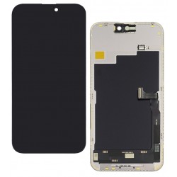 Дисплей для Apple iPhone 15 Pro Max, черный, с сенсорным экраном, с рамкой, High Quality, SL-OLED Дисплей для Apple iPhone 15 Pro Max, черный, с сенсорным экраном, с рамкой, High Quality, SL-OLED