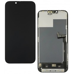 Дисплей для Apple iPhone 13 Pro Max, черный, с сенсорным экраном, с рамкой, High Quality, DD-OLED