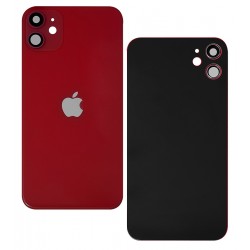 Задняя панель корпуса для Apple iPhone 11 красный, со стеклом камеры Задняя панель корпуса для Apple iPhone 11 красный, со стеклом камеры
