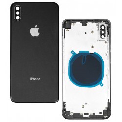Корпус для iPhone XS Max, черный, полный комплект