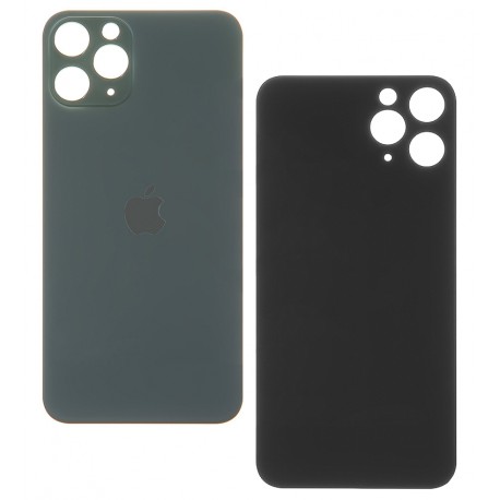 Задняя панель корпуса iPhone 11 Pro, зеленый, со снятием рамки камеры, small hole