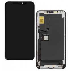 Дисплей для Apple iPhone 11 Pro Max, черный, с рамкой, China quality, (TFT), JK Дисплей для Apple iPhone 11 Pro Max, черный, с рамкой, China quality, (TFT), JK