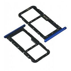 Держатель SIM-карты для ZTE Blade A51 (2021), синий Держатель SIM-карты для ZTE Blade A51 (2021), синий