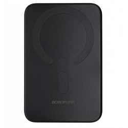 Power bank Borofone BJ47, 10000 mAh, PD20W, c беспроводной зарядкой, черный