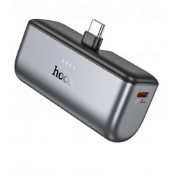 Power bank Hoco Q31, PD20W 5000mAh, с кабелем Type-C, черный Power bank Hoco Q31, PD20W 5000mAh, с кабелем Type-C, черный