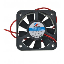 Вентилятор 50 х 50 х 12мм 12VDC 5500 RPM Hydraulic (2 провода)