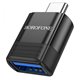 Перехідник Borofone BV18 Type-C на USB 3.0, чорний