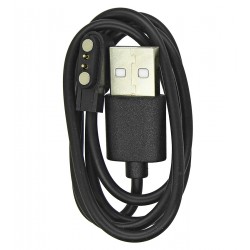 Зарядний кабель для смарт годинника Hoco Y20, магнітний, чорний Зарядний кабель для смарт годинника Hoco Y20, магнітний, чорний