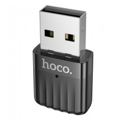 Wi-Fi адаптер Hoco HI33 USB 650Mbps 2DBi, черный Wi-Fi адаптер Hoco HI33 USB 650Mbps 2DBi, черный
