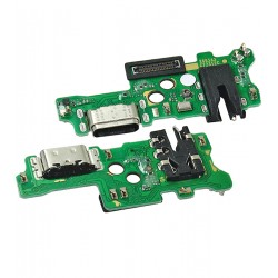 Шлейф для Infinix Note 11, Note 12, конектора зарядки, з компонентами, з мікрофоном, оригінал (PRC), (плата зарядки)