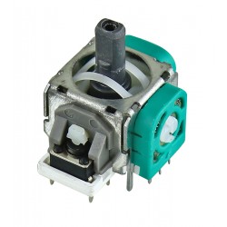 Механізм 3D джойстика для Sony PlayStation 4, PlayStation 4 Pro, PlayStation 4 Slim, PlayStation 5, PS4, PS4 Pro, PS4 Slim, PS5, 3 pin, зелений, 2,3 кОм, controller