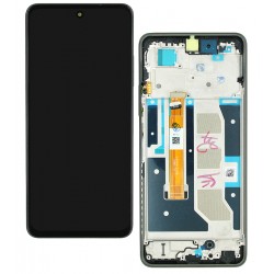 Дисплей для Realme C67 (4G), черный, с сенсорным экраном (дисплейный модуль), с черной рамкой