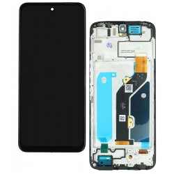 Дисплей для Infinix Hot 12 (X6817), черный, с рамкой, High Quality Дисплей для Infinix Hot 12 (X6817), черный, с рамкой, High Quality