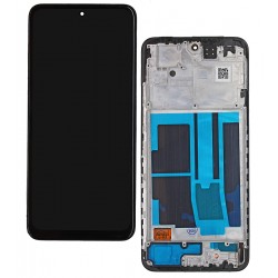 Дисплей для Xiaomi Poco M4 Pro 4G, Redmi Note 11S, чорний, з рамкою, China quality, (OLED)