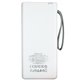 Power bank Hoco J129A, 20000mAh (2USB|Type-C|), встроенный фонарик, белый