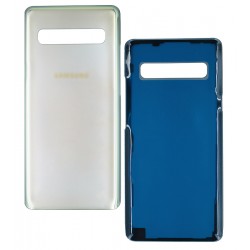 Задня панель корпуса для Samsung G977 Galaxy S10 5G, G977B Galaxy S10 5G, сріблястий Задня панель корпуса для Samsung G977 Galaxy S10 5G, G977B Galaxy S10 5G, сріблястий
