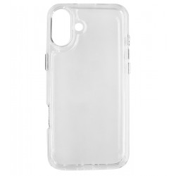 Чехол для Apple iPhone 16 Plus, Space Case 2nd Gen, силиконовый, прозрачный